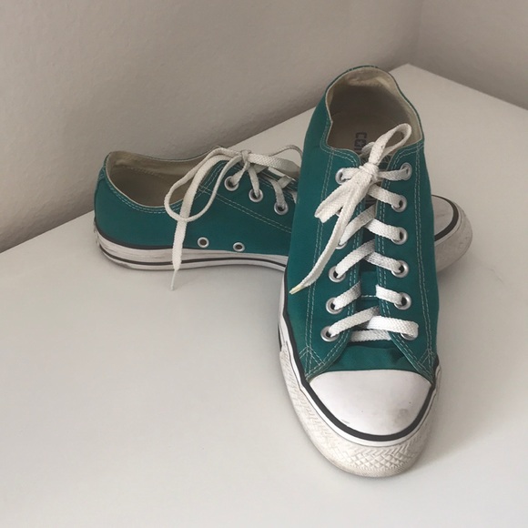 emerald green converse